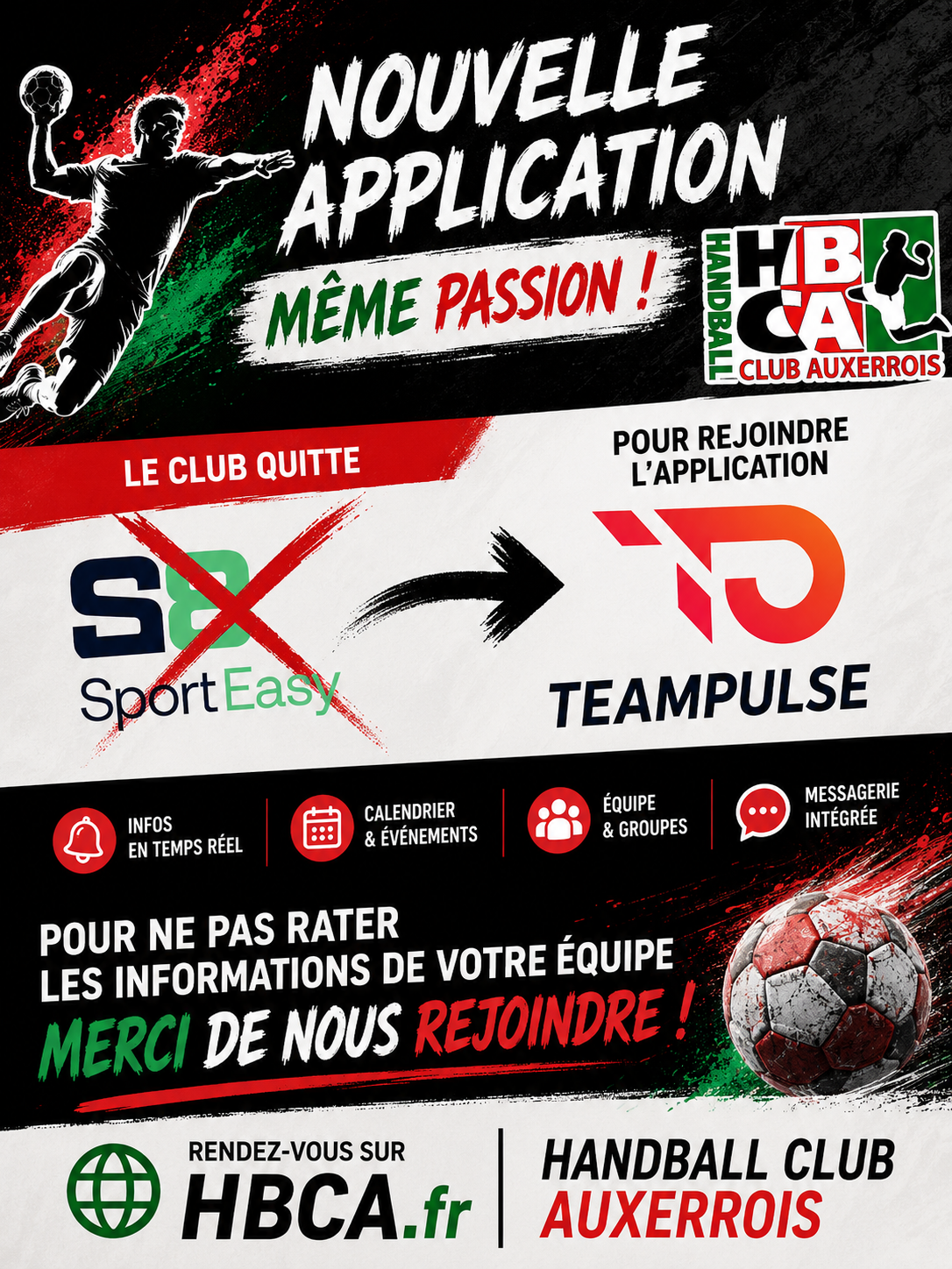 Le club passe à Teampulse